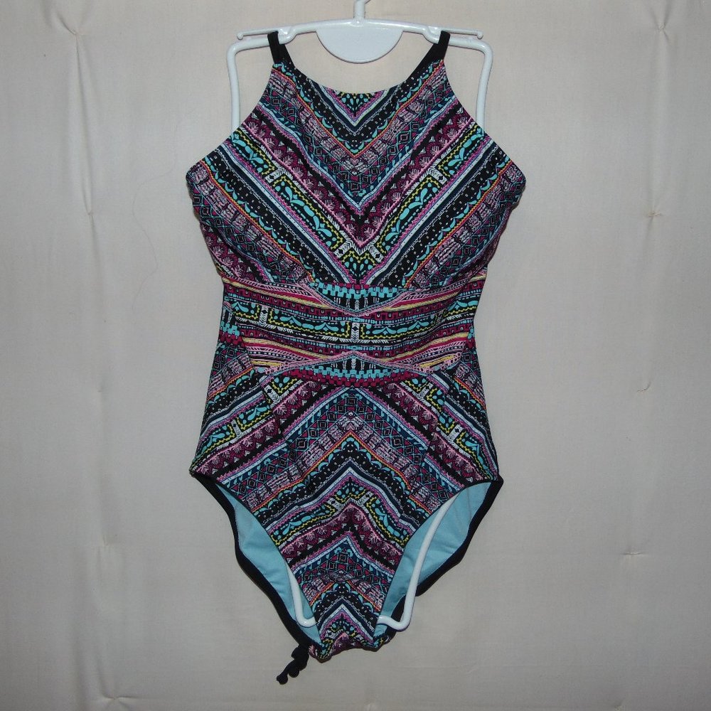 Mossimo Lace-up Swimsuit XL